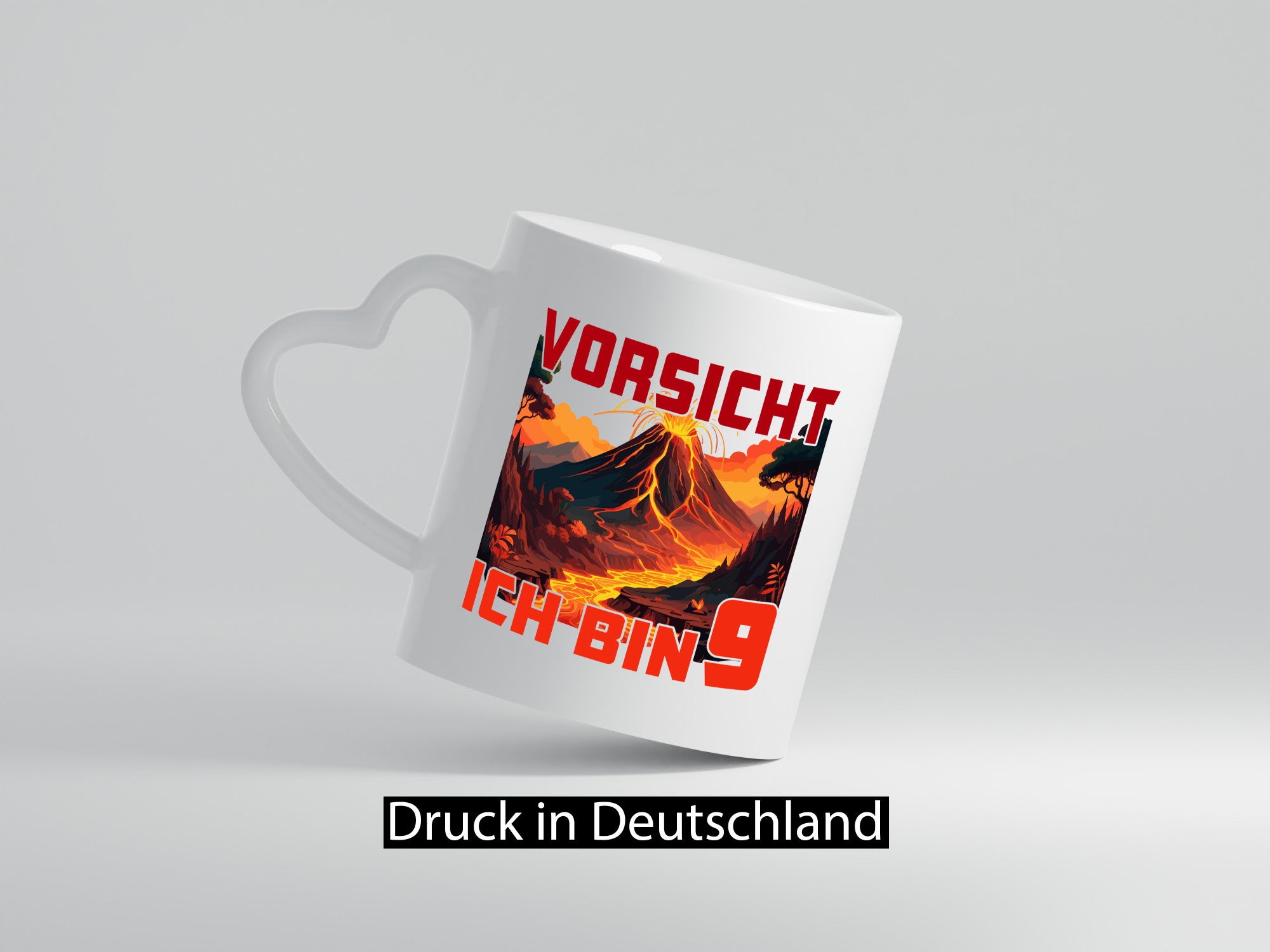 9. Geburtstag | 9 Jahre Vulkanausbruch Vulkan lustiger Spruch Geschenk