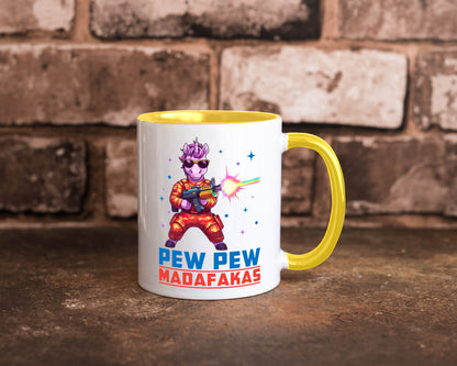 Pew Madafakas vl5 lustiger Spruch Geschenk Humor Geschenkidee Tasse