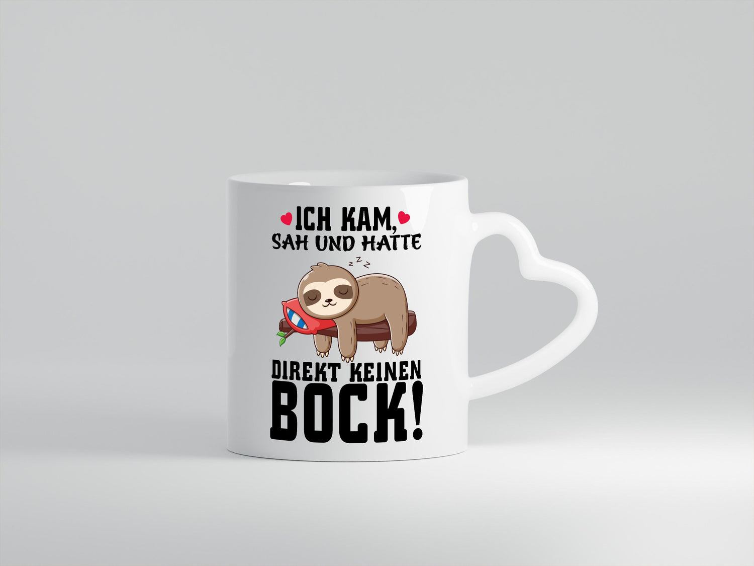 Ich habe kein Bock Geschenk Humor Geschenkidee lustiger Spruch Tasse