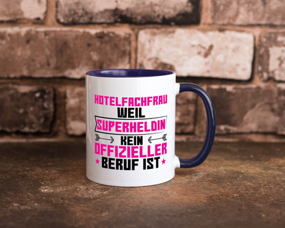 Superheldin Hotelfachfrau | Hotel lustiger Spruch Geschenk Humor Geschenkidee