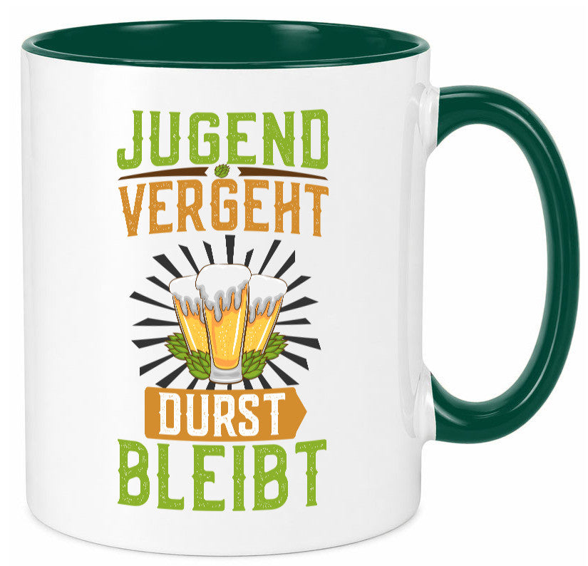 Jugend vergeht durst bleibt | Biertrinker Bierliebhaber lustiger Spruch