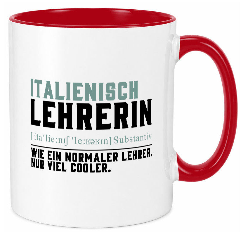 Italienischlehrer | Lehrerin Unterricht Lieblingslehrer lustig Humor