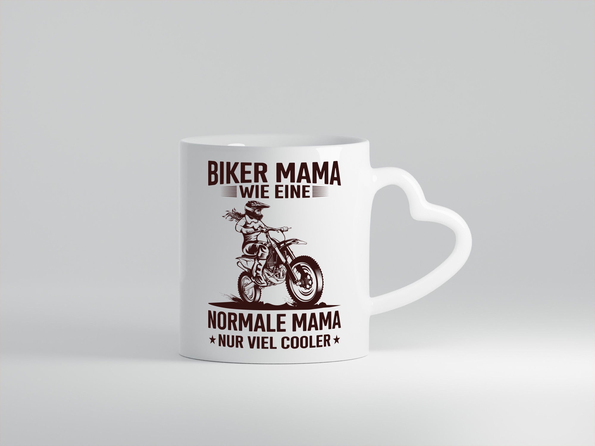 Biker Mama | wie eine Normale nur Cooler Motorad Humor Familie Geschenkidee