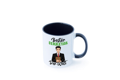 Bester Sekretär | Büro v2 lustiger Spruch Geschenk Arbeit Kollegen Tasse