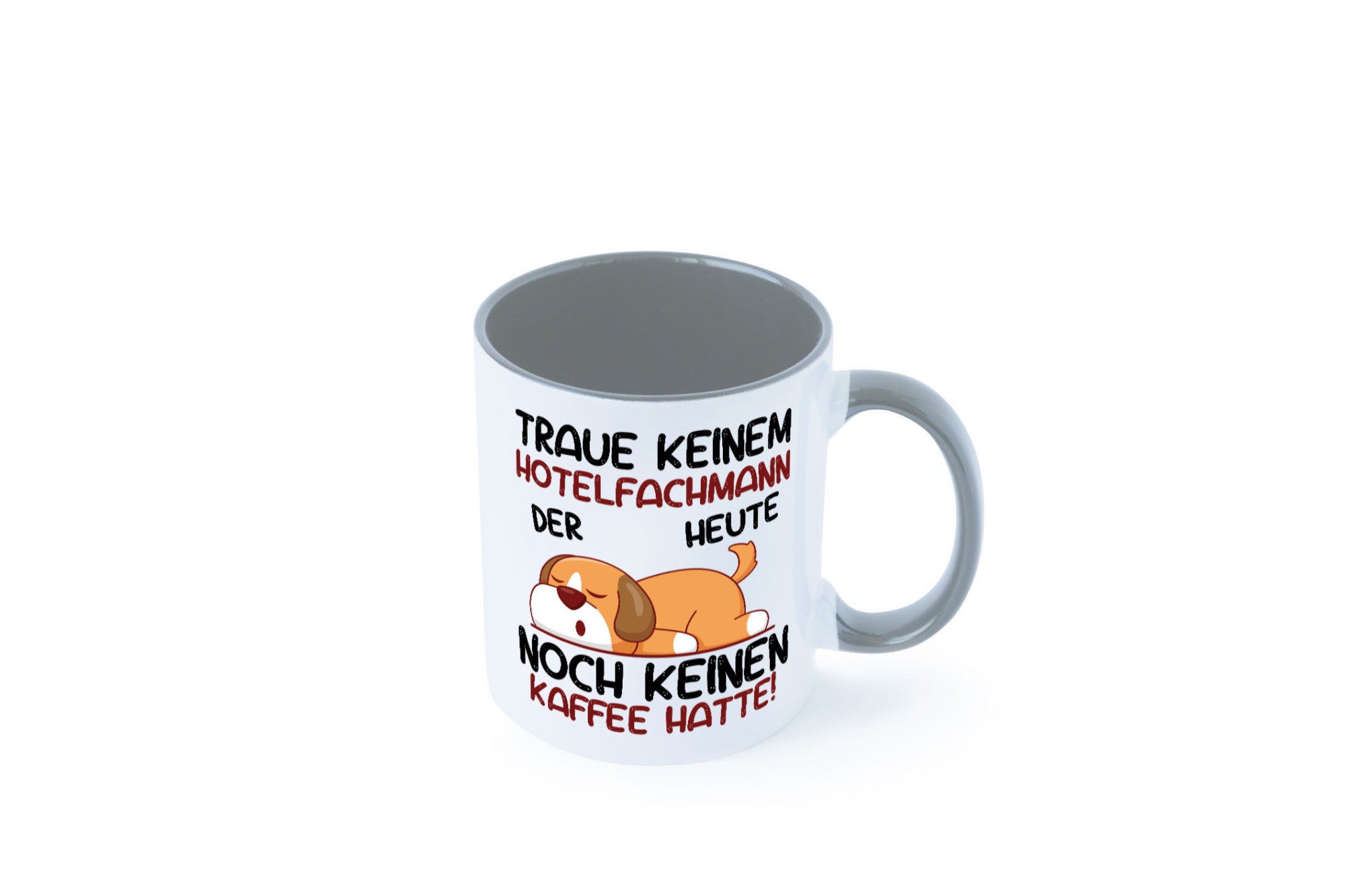 Traue keinem Hotelfachmann |Hotel lustig Humor Geschenkidee Geschenk Tasse