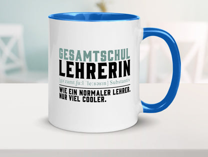 Gesamtschullehrerin | Unterricht Lieblingslehrerin Geschenkidee Humor Tasse