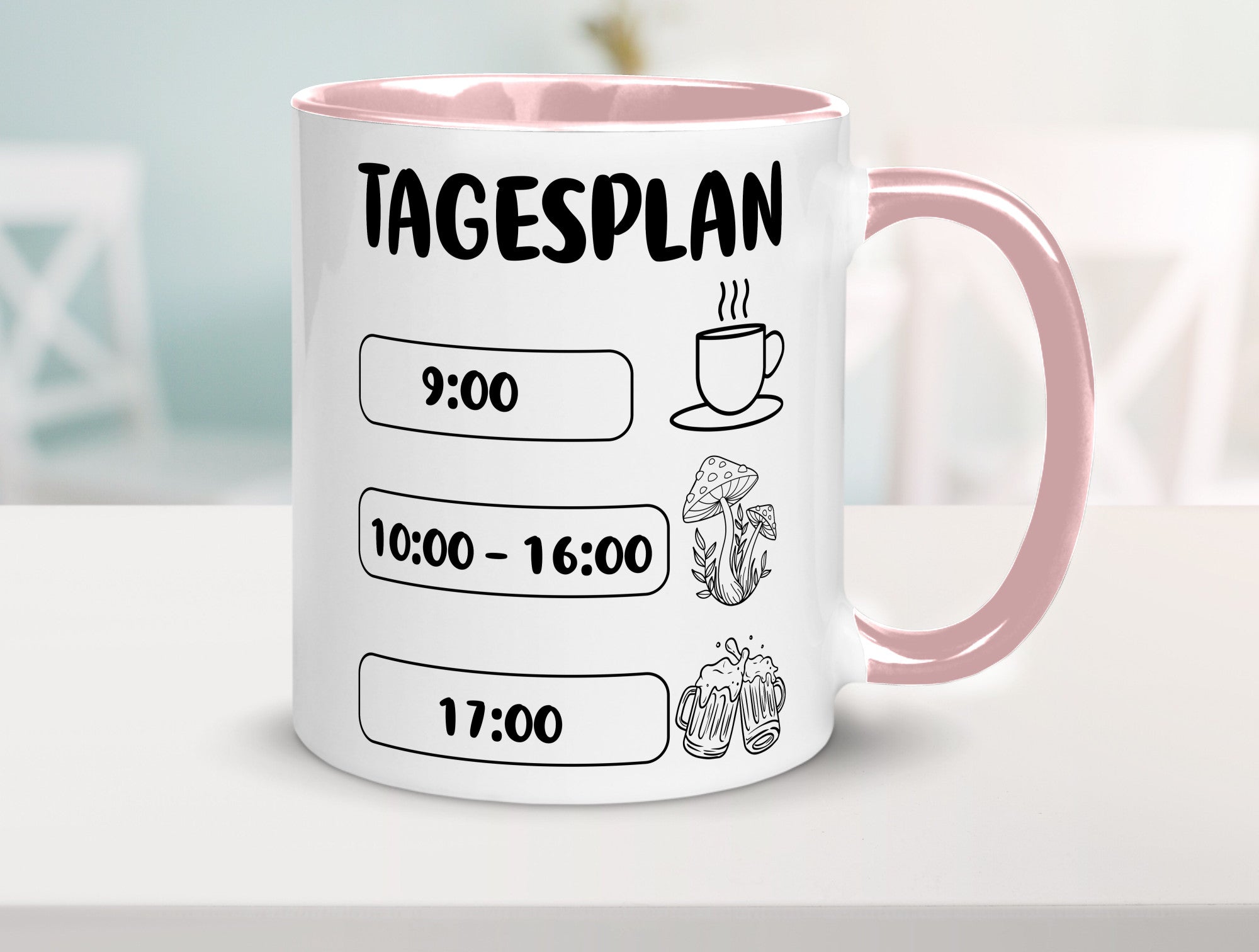 Tagesplan Pilzsammler | Pilze Wald v2 Geschenk Humor Geschenkidee lustiger