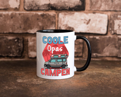 Coole Opas campen | Campingwagen Palmen Geschenk Familie Geschenkidee lustiger