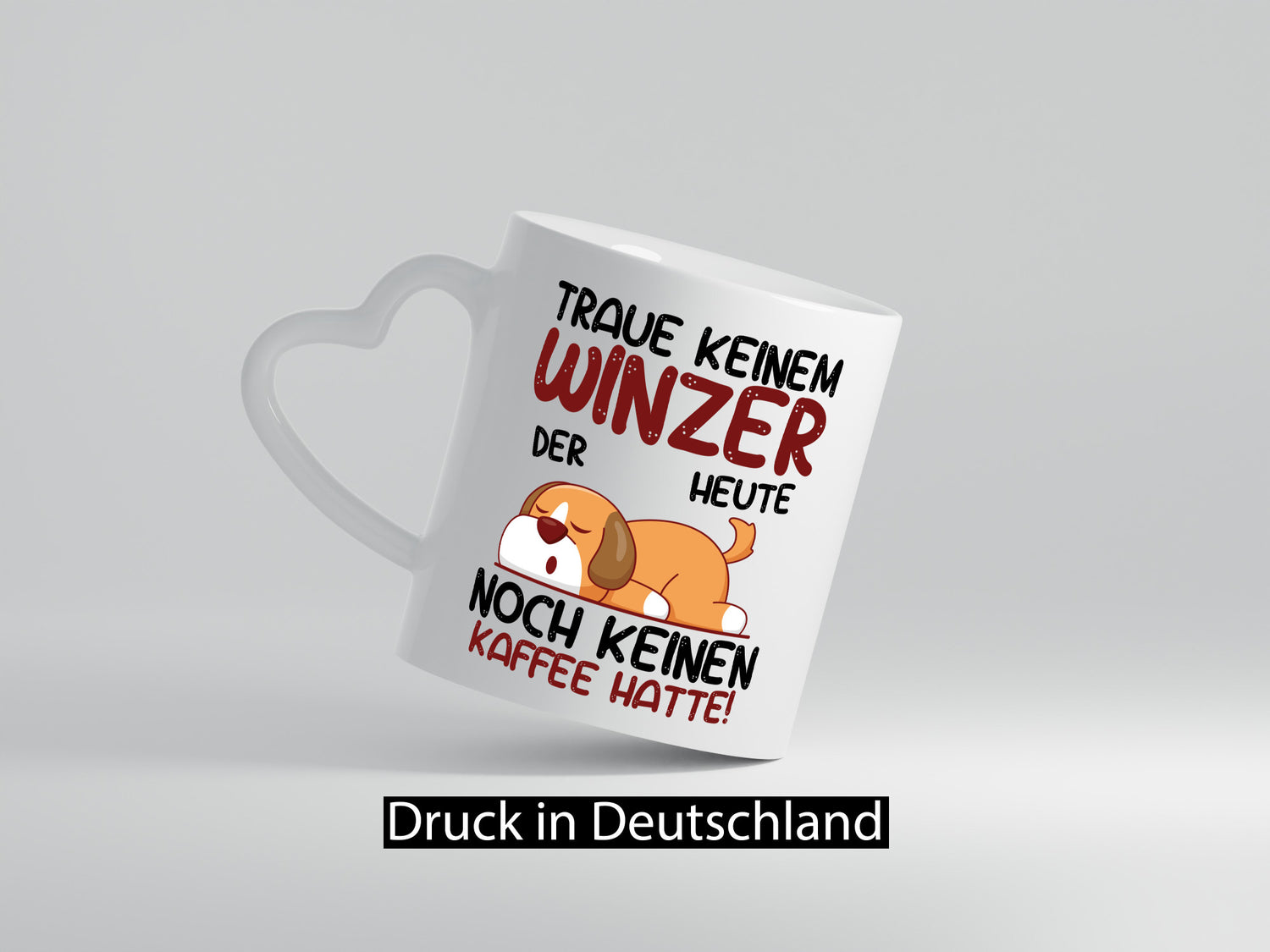 Traue keinem Winzer | Weinbauer Wein Geschenkidee Humor Tasse