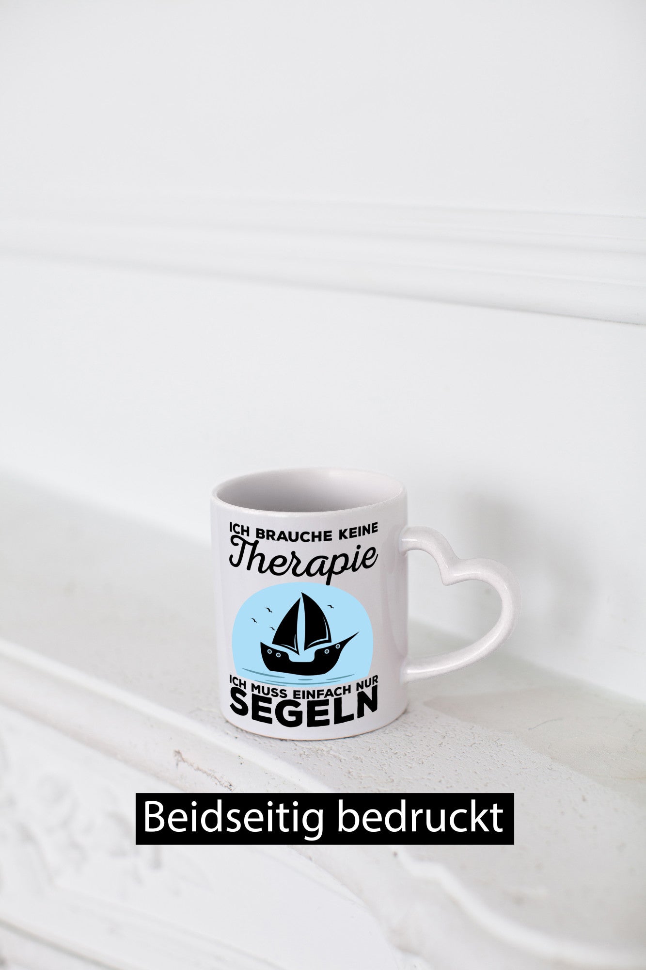 Einfach nur segeln | Segler Tasse Segelboot Therapie Geschenkidee Humor
