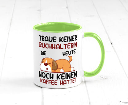 Traue keiner Buchhalterin | Buchhaltung Humor lustiger Spruch Geschenk