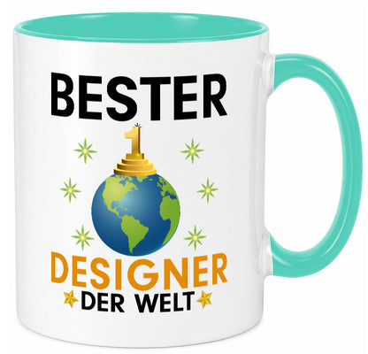 Welt Bester Designer Beruf | Mode Geschenk Arbeit Kollegen Büro lustiger Spruch