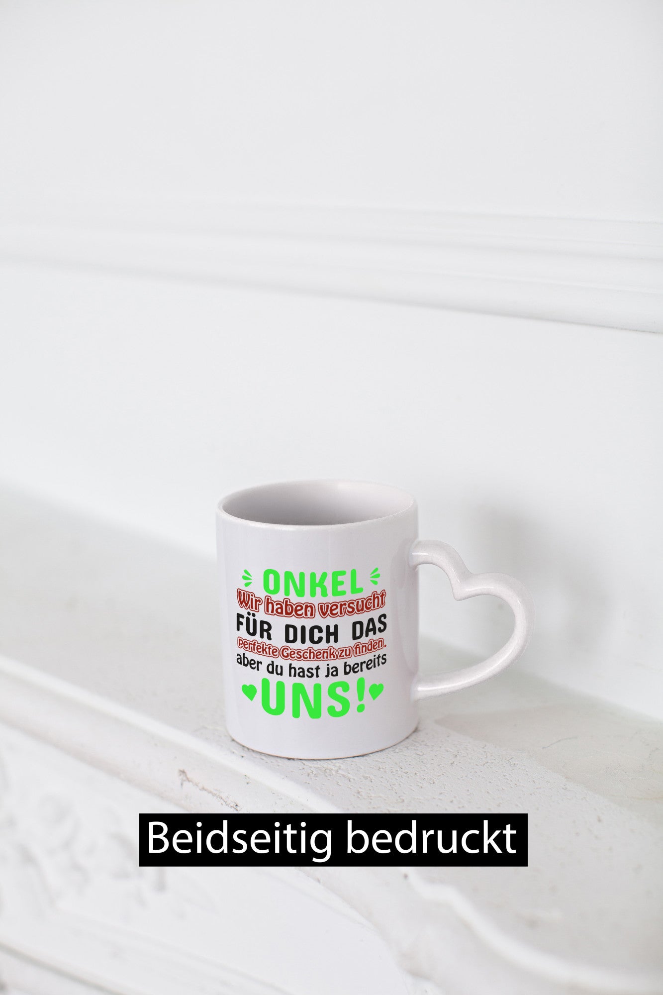 Onkel Tasse | lustiger Spruch Neffen und Nichten Humor Geschenkidee