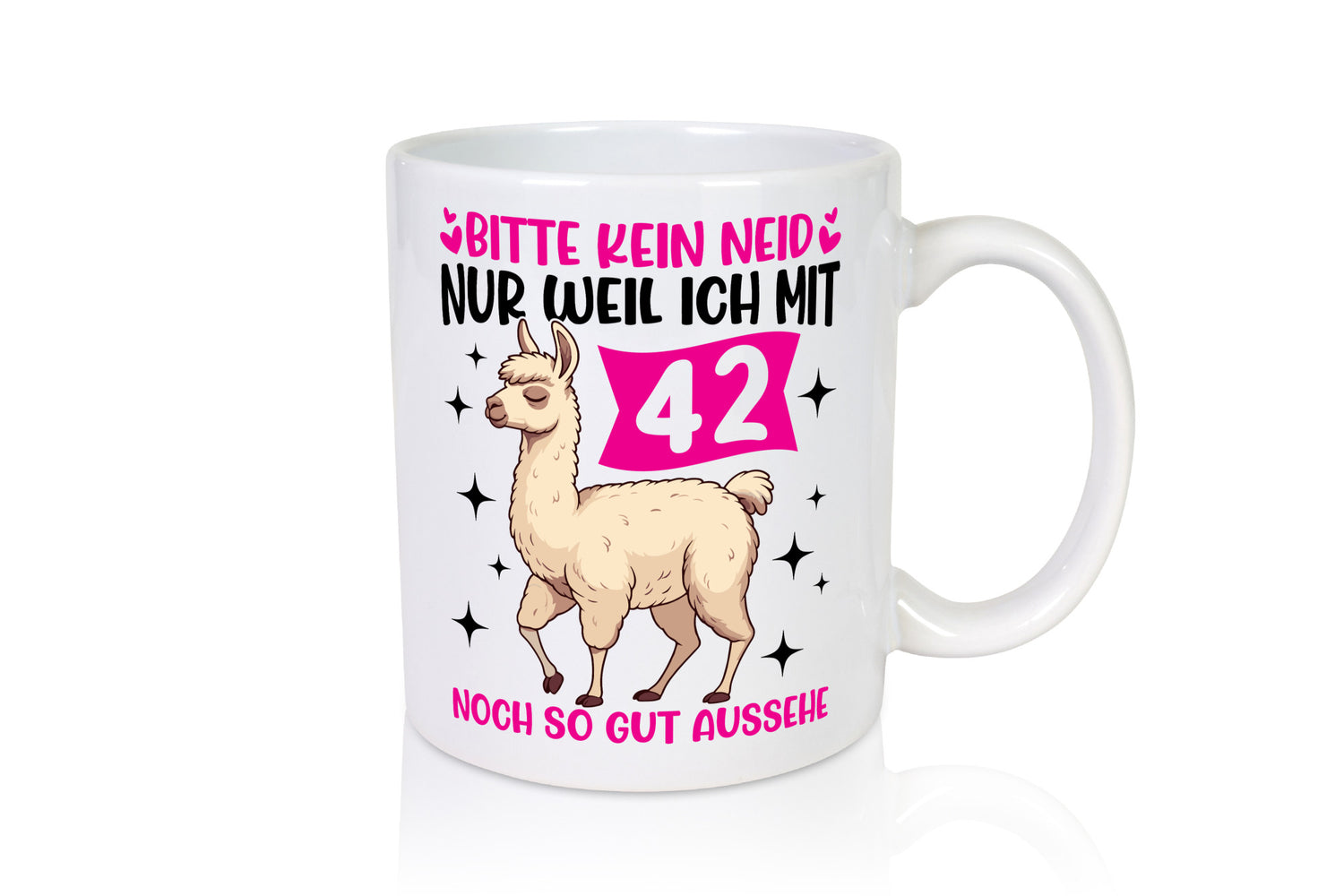42. Geburtstag | 42 Jahre Lama gut aussehen Geschenk Geschenkidee lustiger