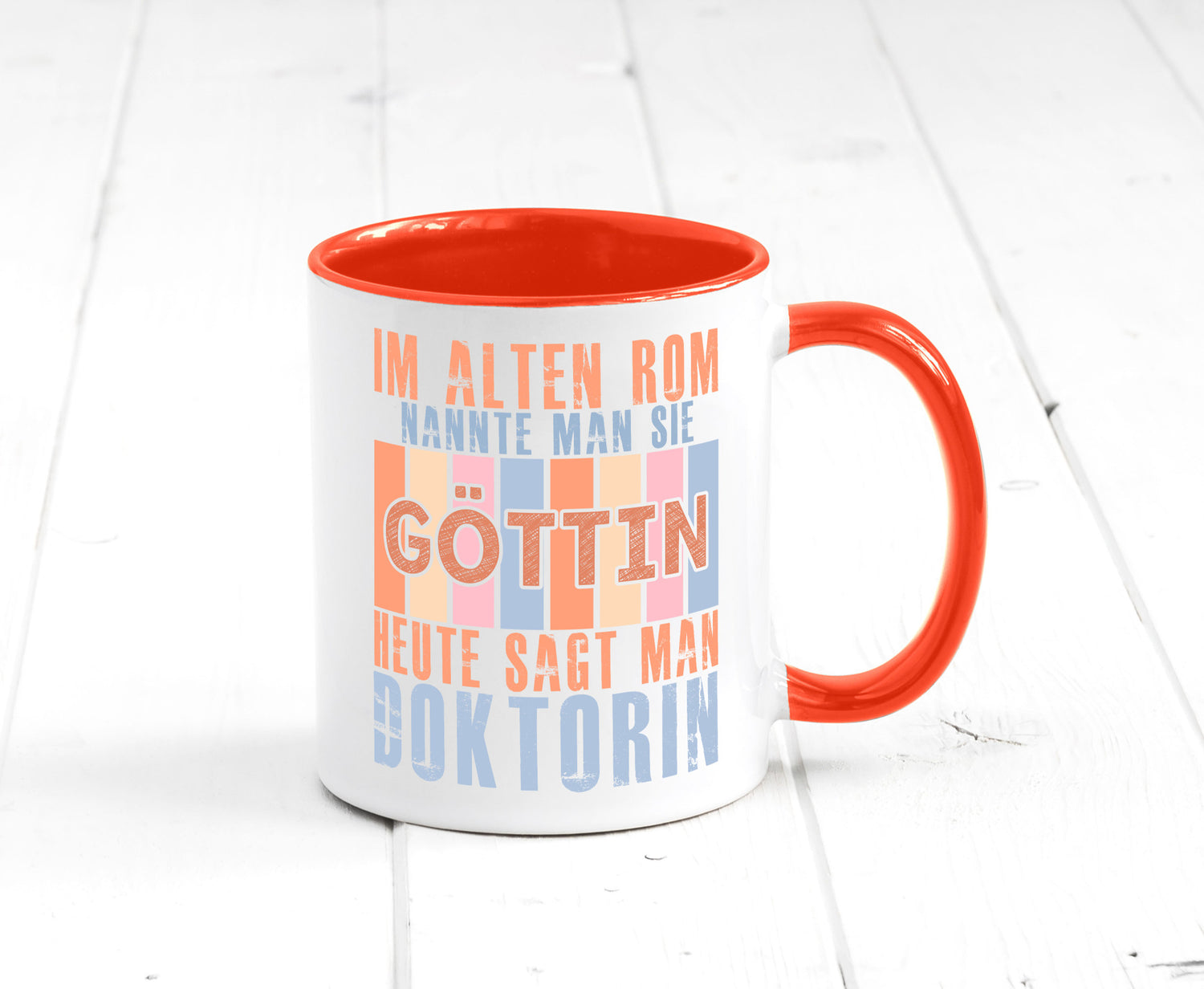 Heute sagt man: Doktorin | Doktorand Doktortitel Geschenk Humor Geschenkidee