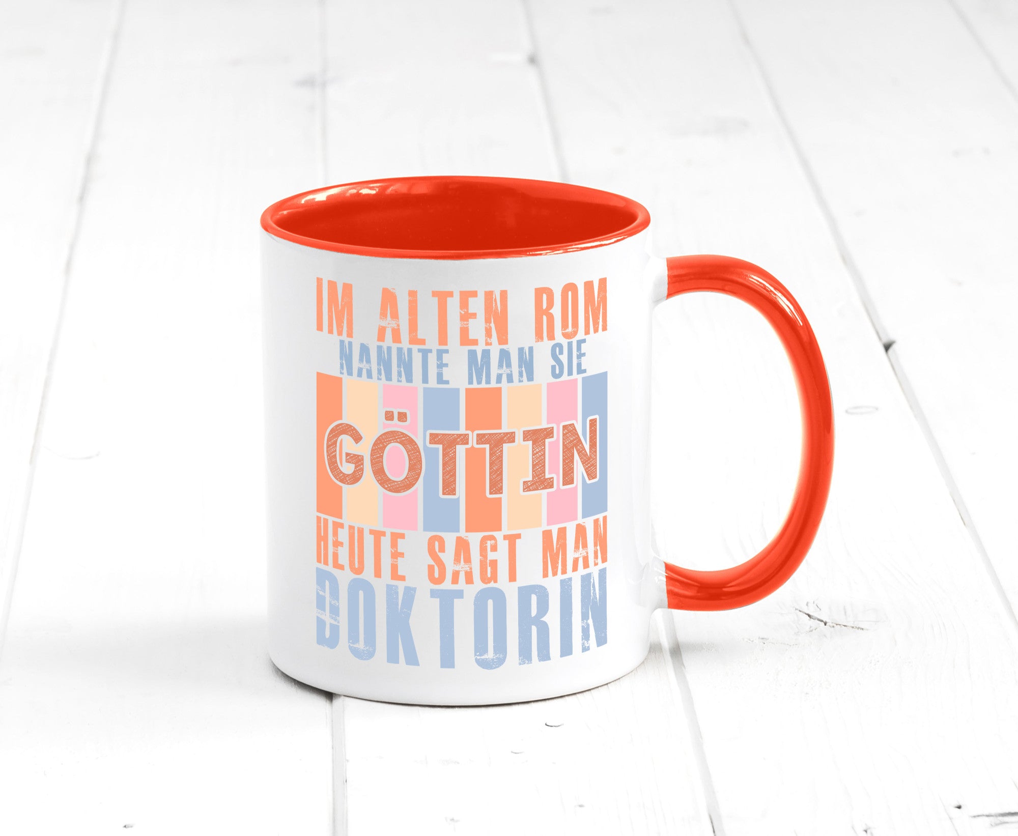 Heute sagt man: Doktorin | Doktorand Doktortitel Geschenk Humor Geschenkidee