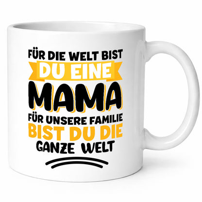 Beste mama der Welt vl4 Geschenkidee Familie Humor Tasse