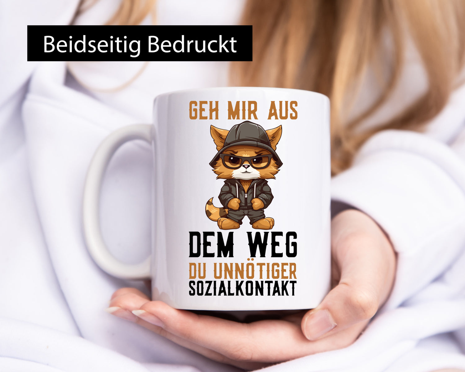 Geh mir aus dem Weg | coole Katze lustiger Spruch Geschenkidee Tierliebhaber