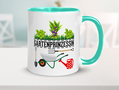 Gartenprinzessin | Gärtnerin Gartenliebhaber Geschenk Humor Geschenkidee
