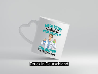 Im Universum: Chemiker | Chemie Labor lustig Humor Geschenkidee Geschenk Tasse