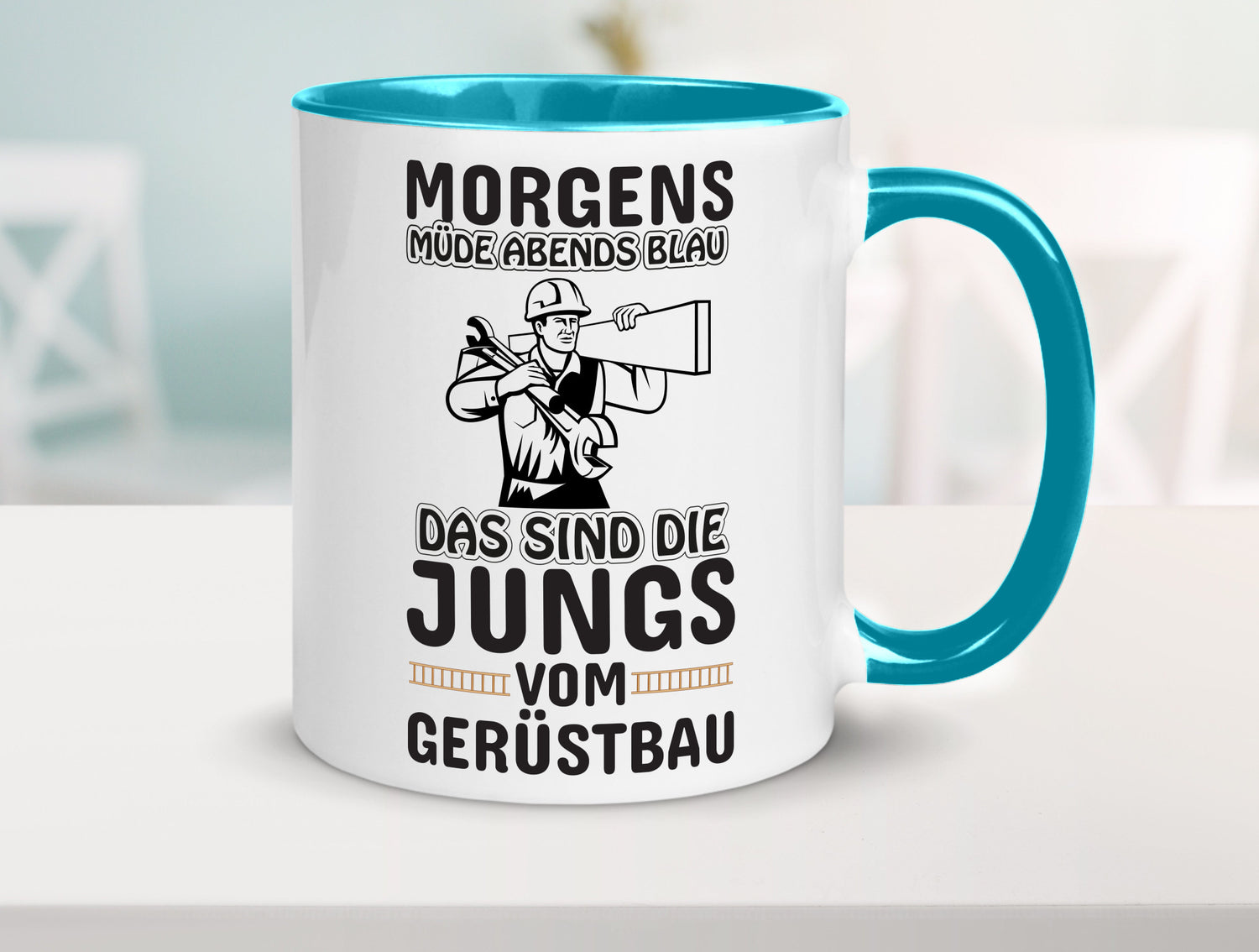 Jungs vom Gerüstbau | Gerüstbauer Tasse Baustelle Geschenk Humor Geschenkidee