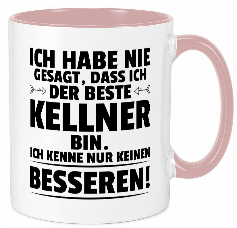 Der Beste Kellner | kellnern Bedienung lustiger Spruch Geschenk Humor Tasse