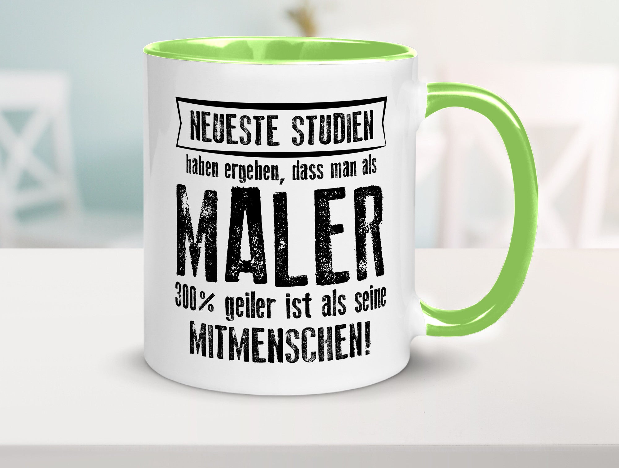 Neuste Studien: Maler | Malerei lustig Humor Geschenkidee Geschenk Tasse