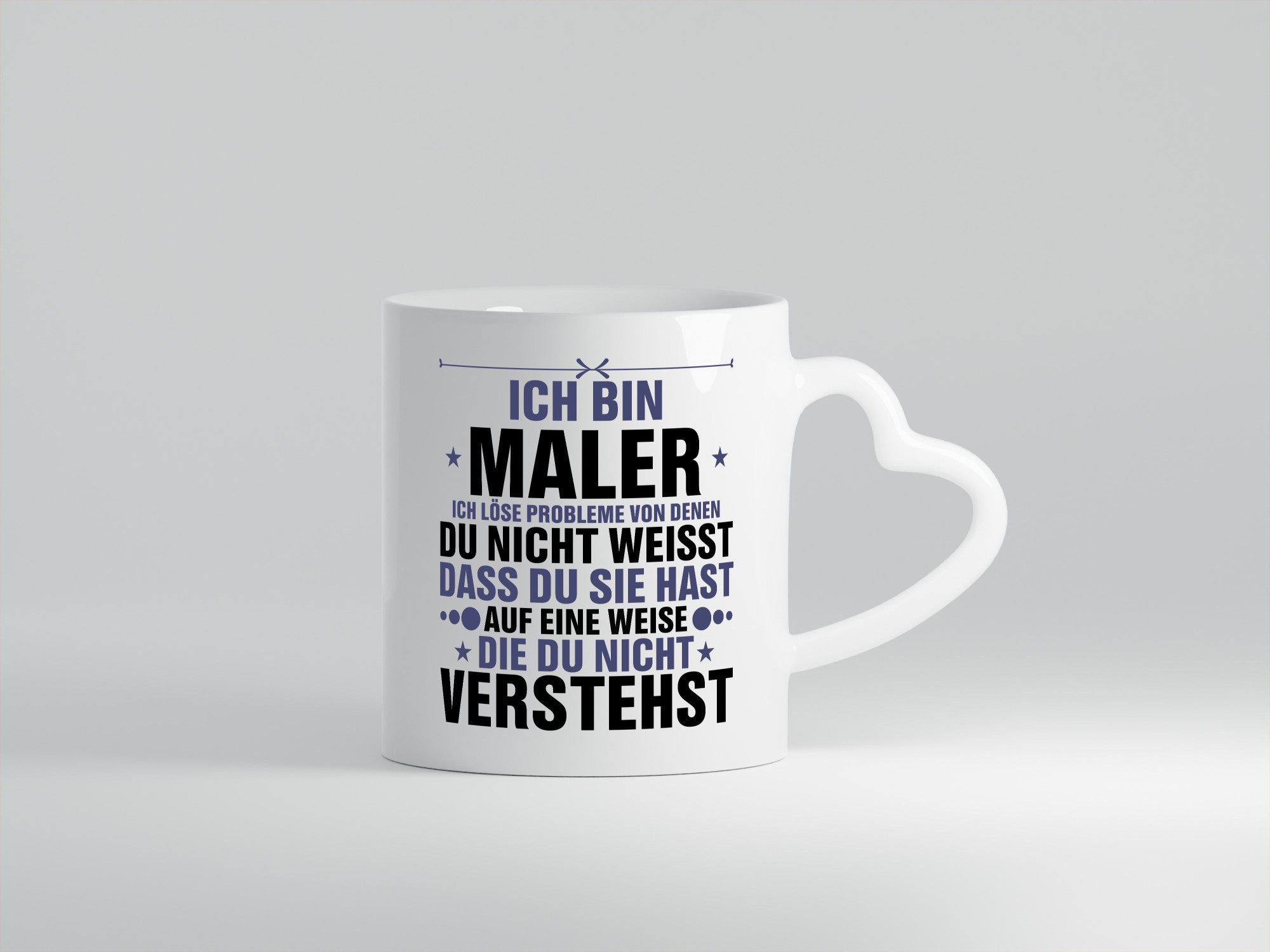 Löse Probleme: Maler | Malerei v2 lustig Humor Geschenkidee Geschenk Tasse