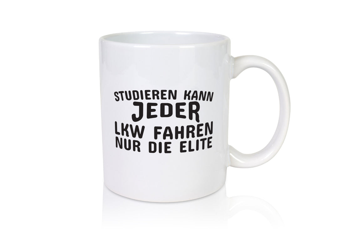 LKW Fahrer Tasse | Trucker Spruch Lastwagen Humor Geschenk Geschenkidee lustiger