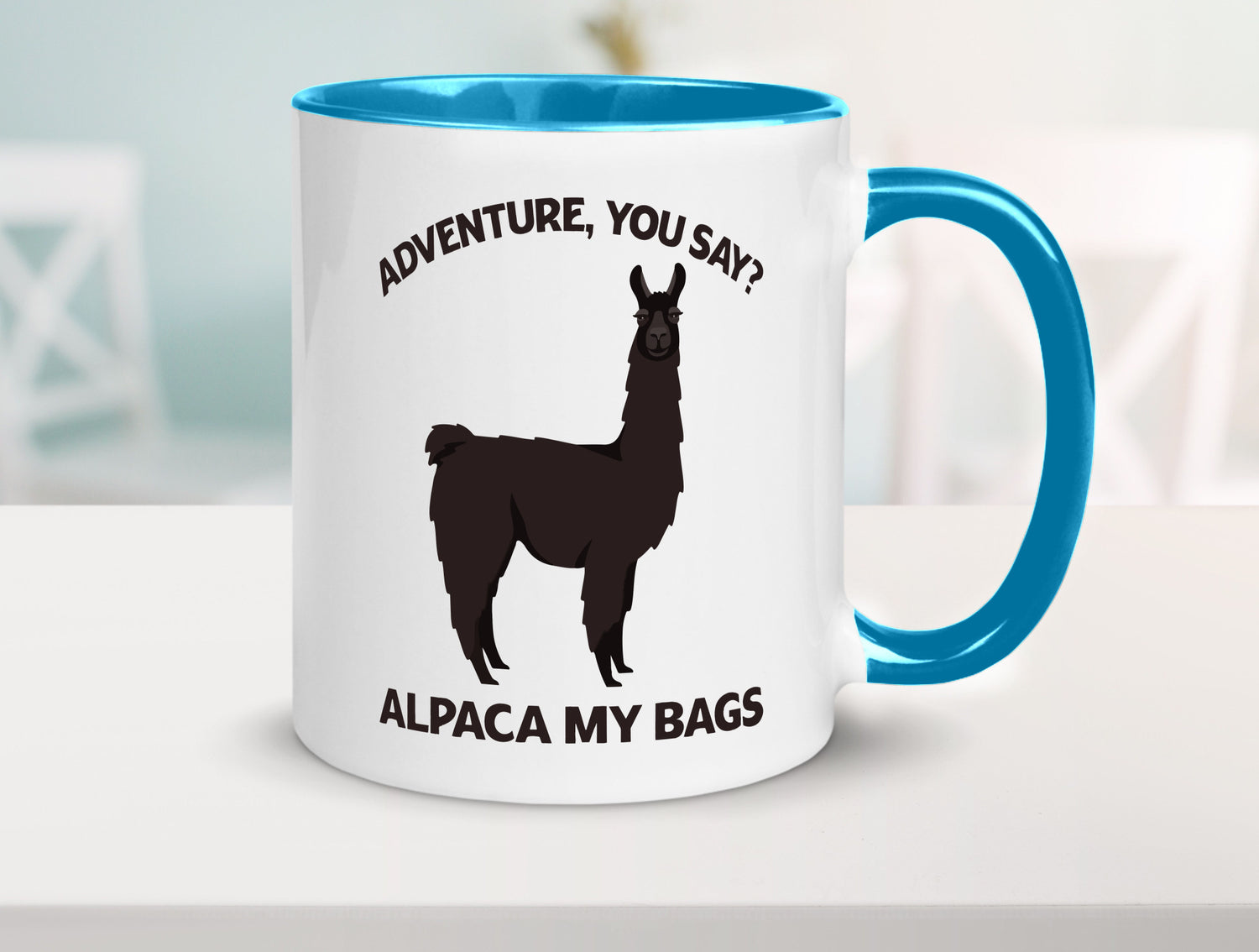 Adventure, Alpaca | Humor Geschenkidee Tasse