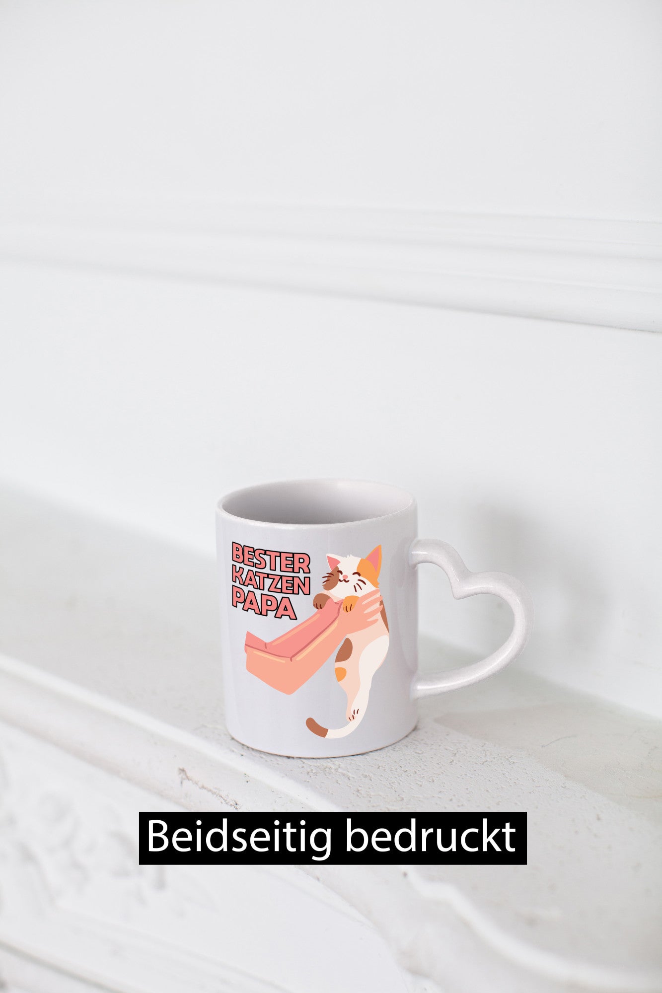 Bester Katzenpapa | Katze Gabel Geschenk Tierliebhaber Humor lustiger Spruch