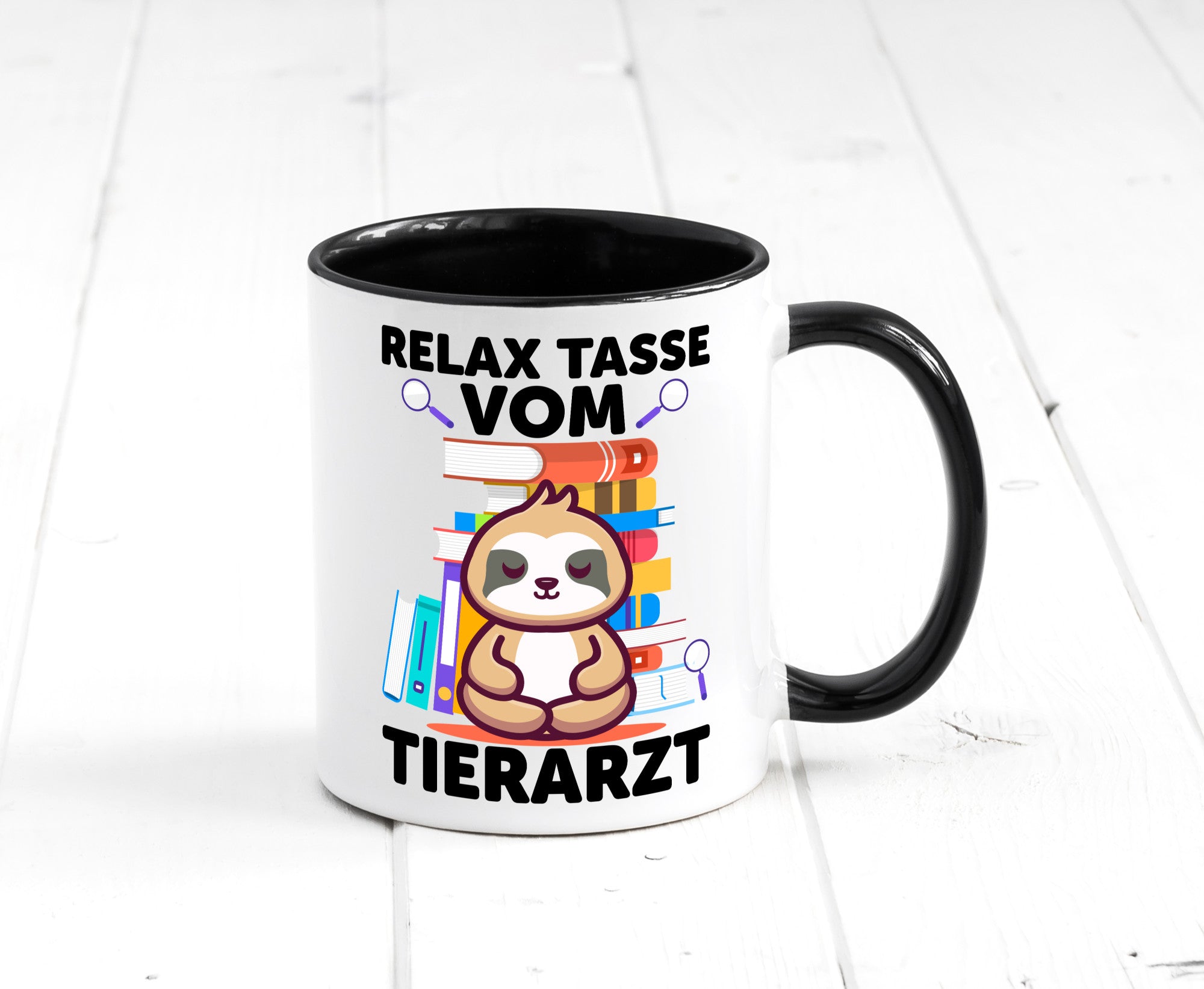 Relax Tasse: Tierarzt | Tiermedizin Mediziner Geschenkidee Tierliebhaber Humor