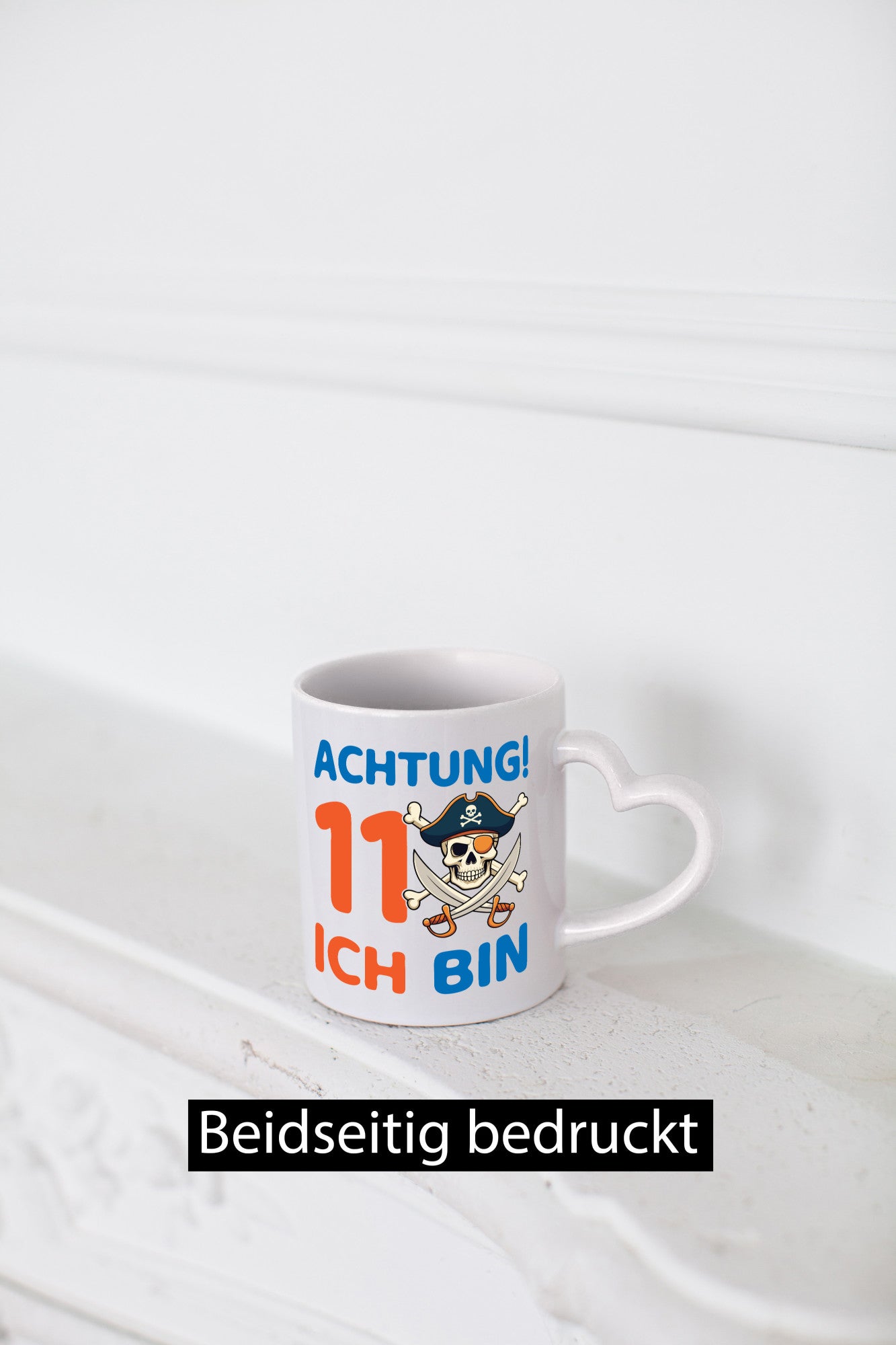 11. Geburtstag | 11 Jahre Pirat lustig Geschenkidee Geschenk Tasse