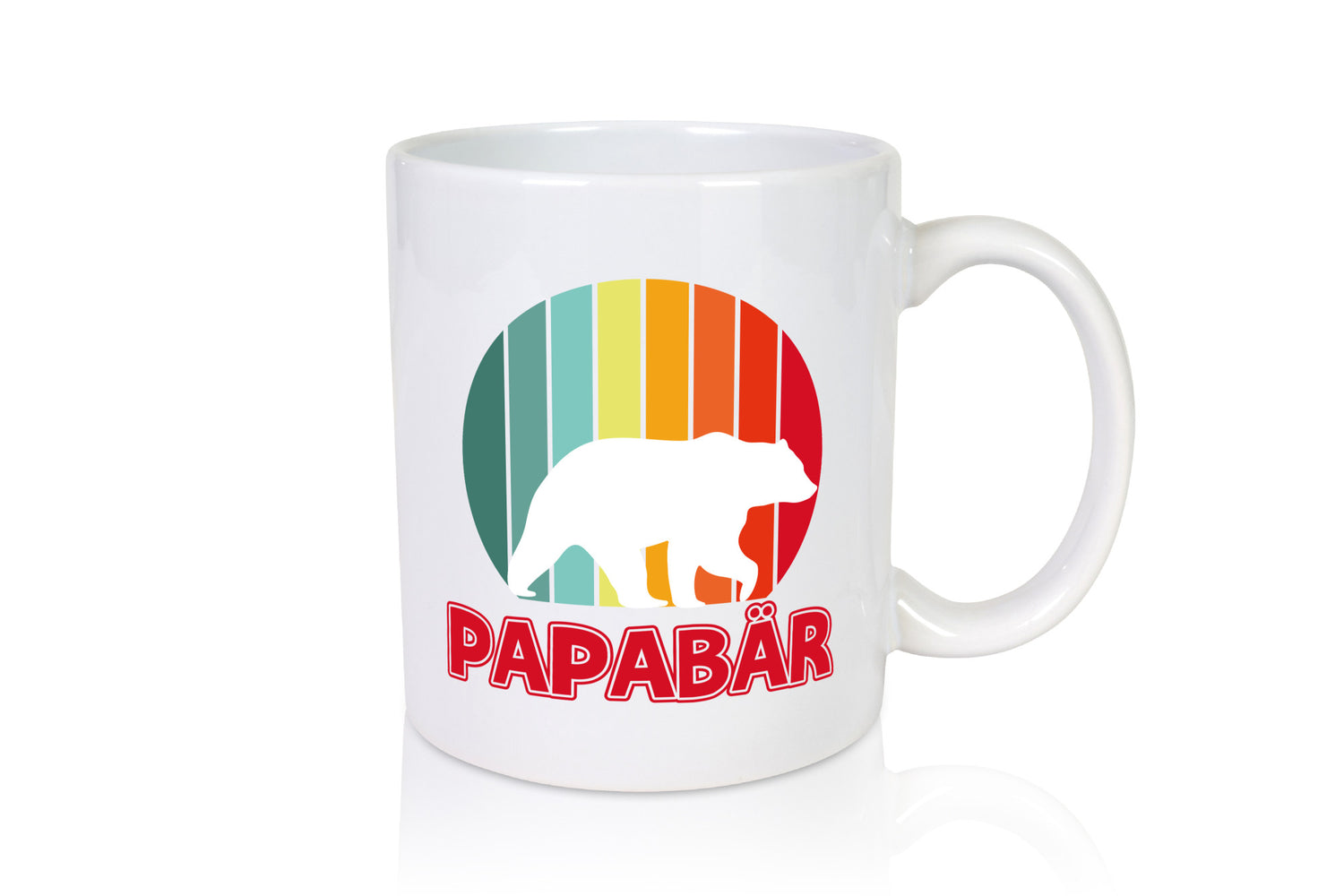 Papabär | Papa Tasse Vater Vatertag Bär lustiger Spruch Geschenk Familie