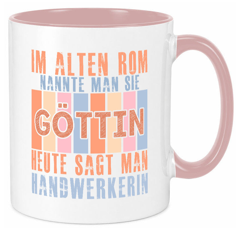 Heute sagt man: Handwerkerin | Handwerkerinnen Geschenk Humor Geschenkidee