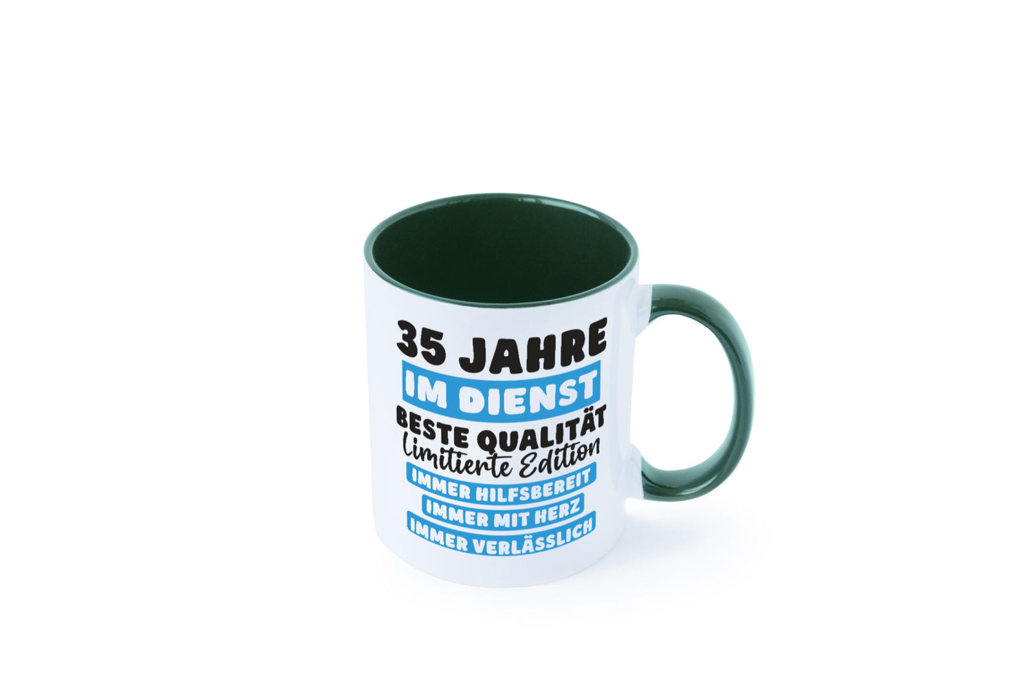 35 Jahre im Dienst | Jubiläum Arbeit v6 lustiger Spruch Geschenk Kollegen Büro