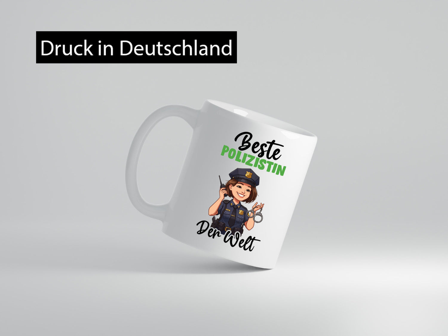 Beste Polizistin | Beruf Polizei v2 Geschenk Arbeit Kollegen Büro lustiger