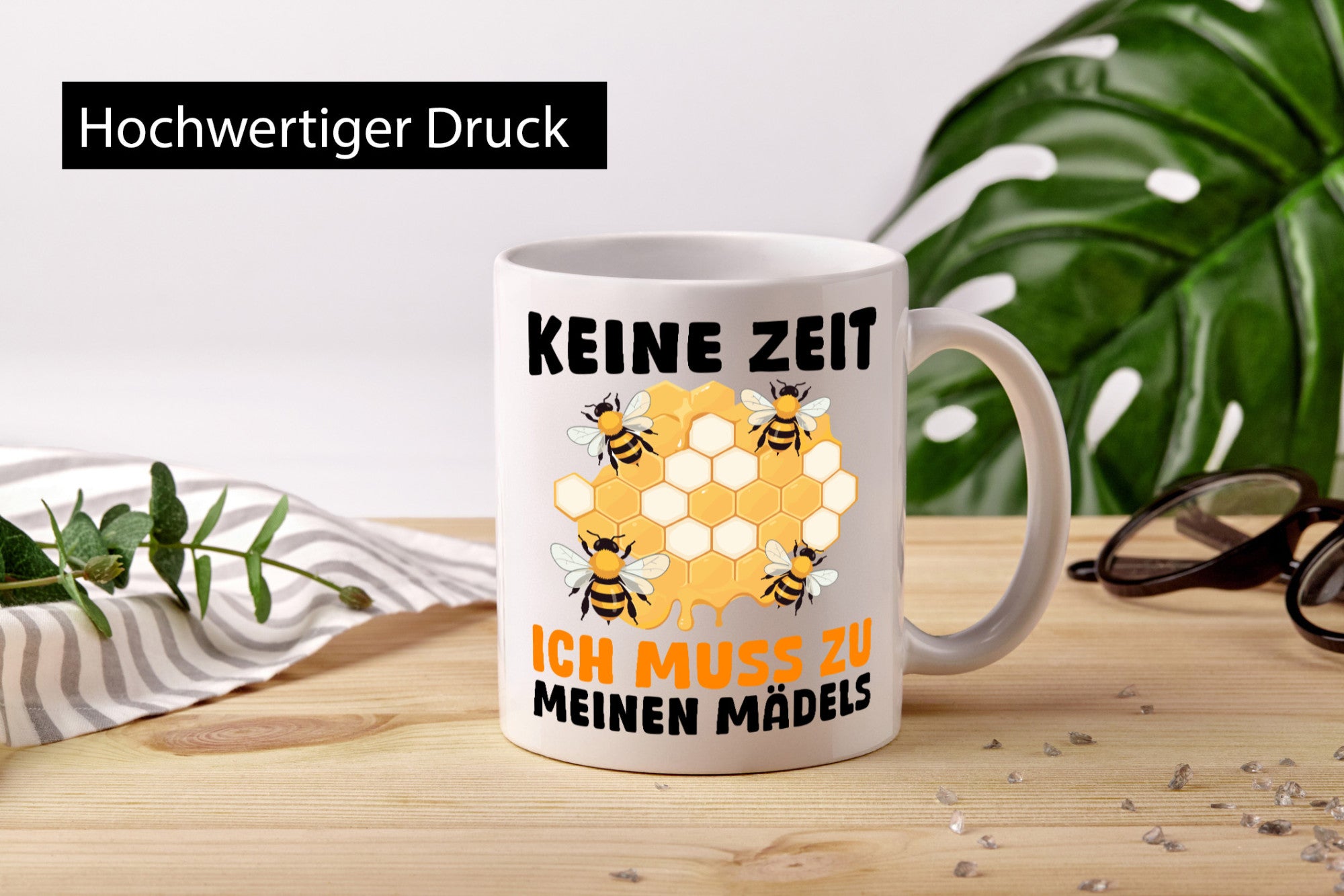 Keine Zeit muss zu meinen Mädels | Bienen Imker v2 Geschenk Humor Geschenkidee