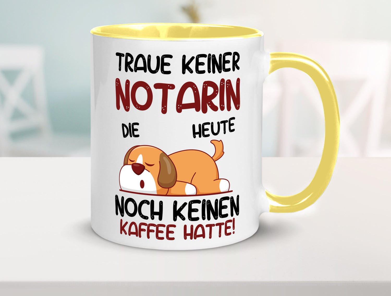 Traue keiner Notarin | Juristin Geschenk Humor Geschenkidee lustiger Spruch