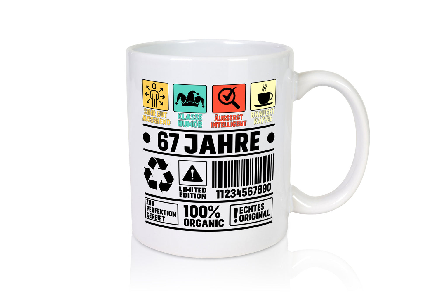 67. Geburtstag | 67 Jahre Humor Limited Edition lustig Geschenkidee Geschenk