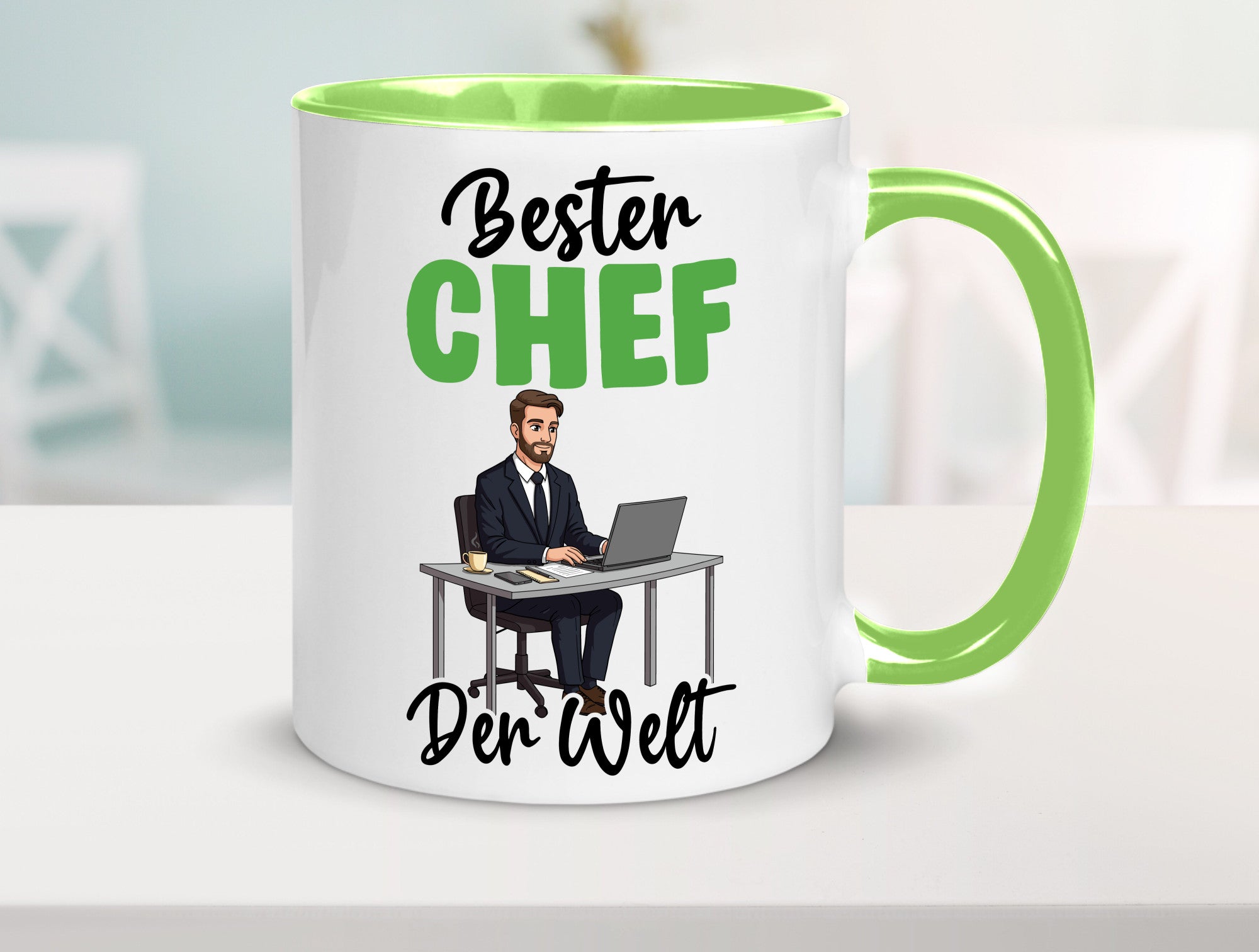 Bester Chef | Führungskraft Vorgesetzter v2 Humor Arbeit Kollegen Büro