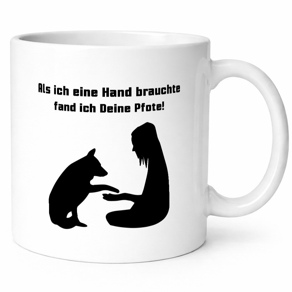 Deine Pfoten halfen mir | Tierfreunde Hund Geschenk Tierliebhaber Humor