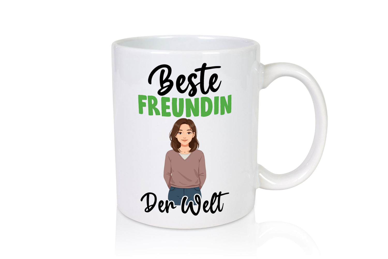 Beste Freundin | Beziehung Partnerin Liebe lustig Humor Geschenkidee Geschenk