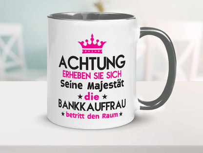 Seine Majestät Bankkauffrau | Kauffrau Bank Kaufleute Geschenk Humor