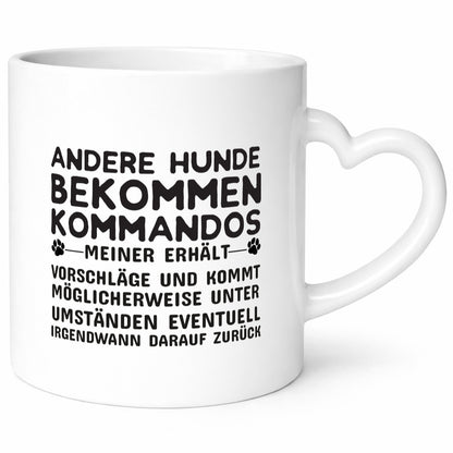 Hunde Training | Hundebesitzer Tasse Hundekommando lustig Tierliebhaber Humor