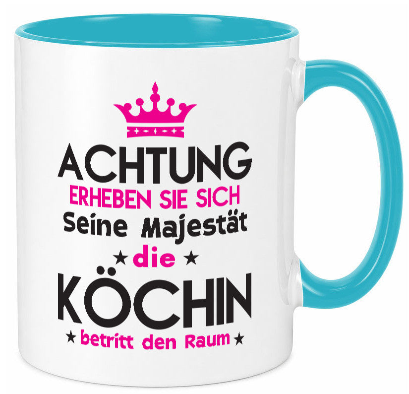 Seine Majestät Köchin | Chefköchin Chefkoch Humor Arbeit Kollegen Büro