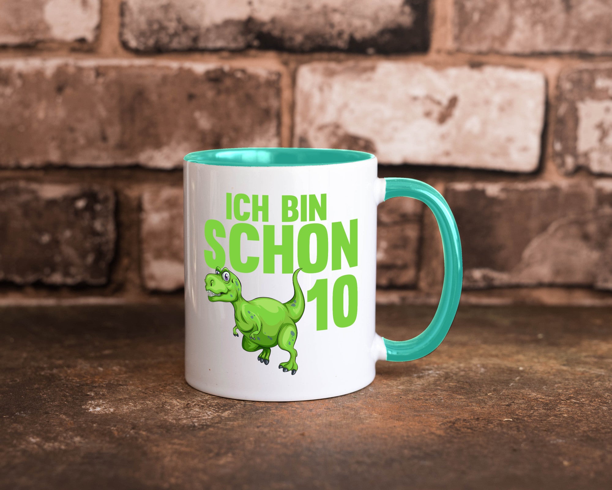 10. Geburtstag | 10 Jahre Dino Dinosaurier Geschenk Geschenkidee lustiger