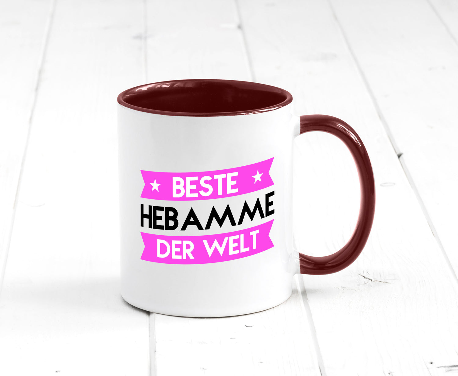 Beste Hebamme | Geburtshilfe lustiger Spruch Geschenk Humor Geschenkidee Tasse