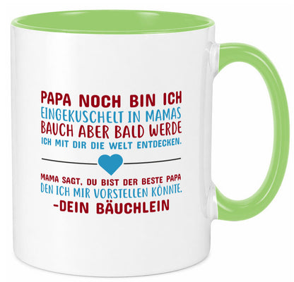 Schwangerschaft | Vaterschaft Tasse Papa Spruch Geschenk Familie Geschenkidee