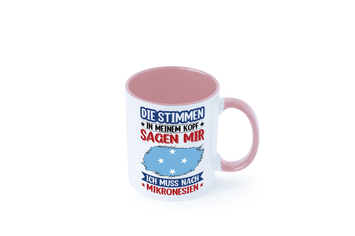 Mikronesien | Urlaub Stimmen in meinem Kopf Traumland Geschenk Humor